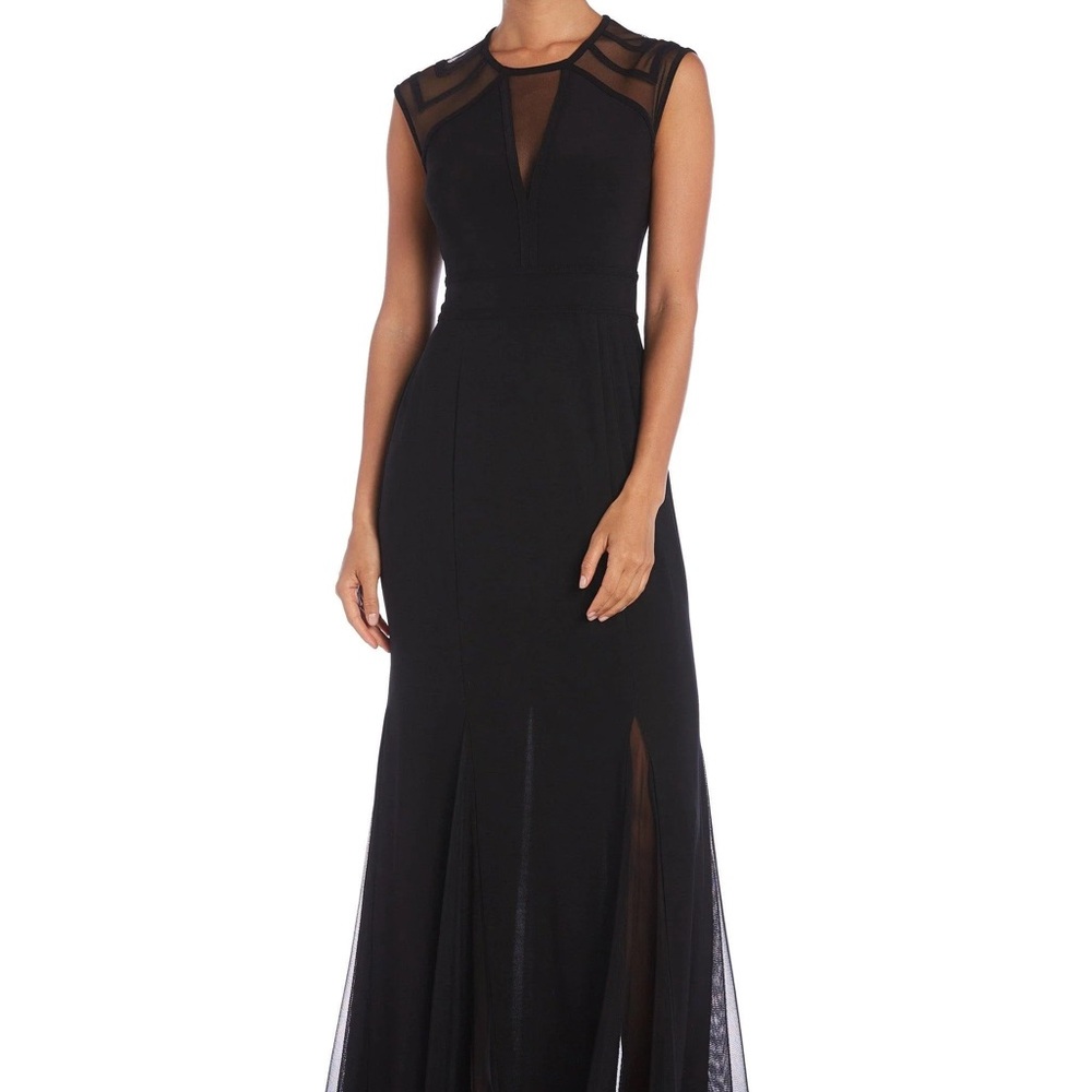 Night Way Collections Black Maxi Dress